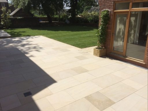 Landscaped garden in Burscough