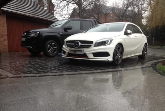 Driveway and landscaping project in Mossley Hill, Liverpool