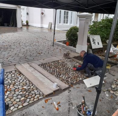 Cobbled Driveway Installation in Grassendale, Liverpool