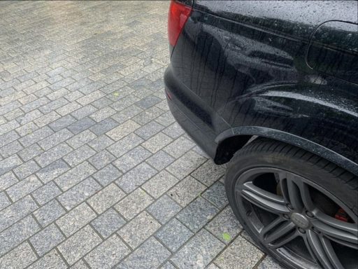 Silver Granite Sett Driveway in Liverpool