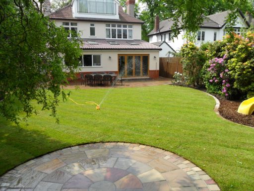 Landscape garden near Shevington