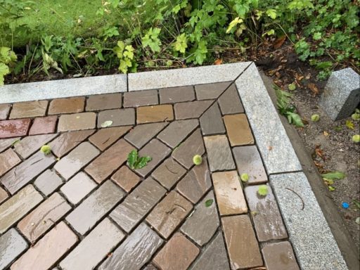 Sandstone and Granite Driveway in Grassendale, Liverpool