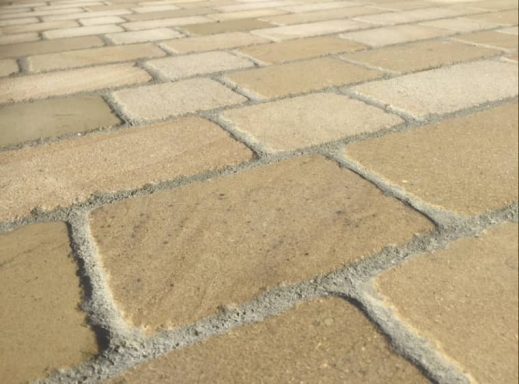 Yorkstone sett driveway